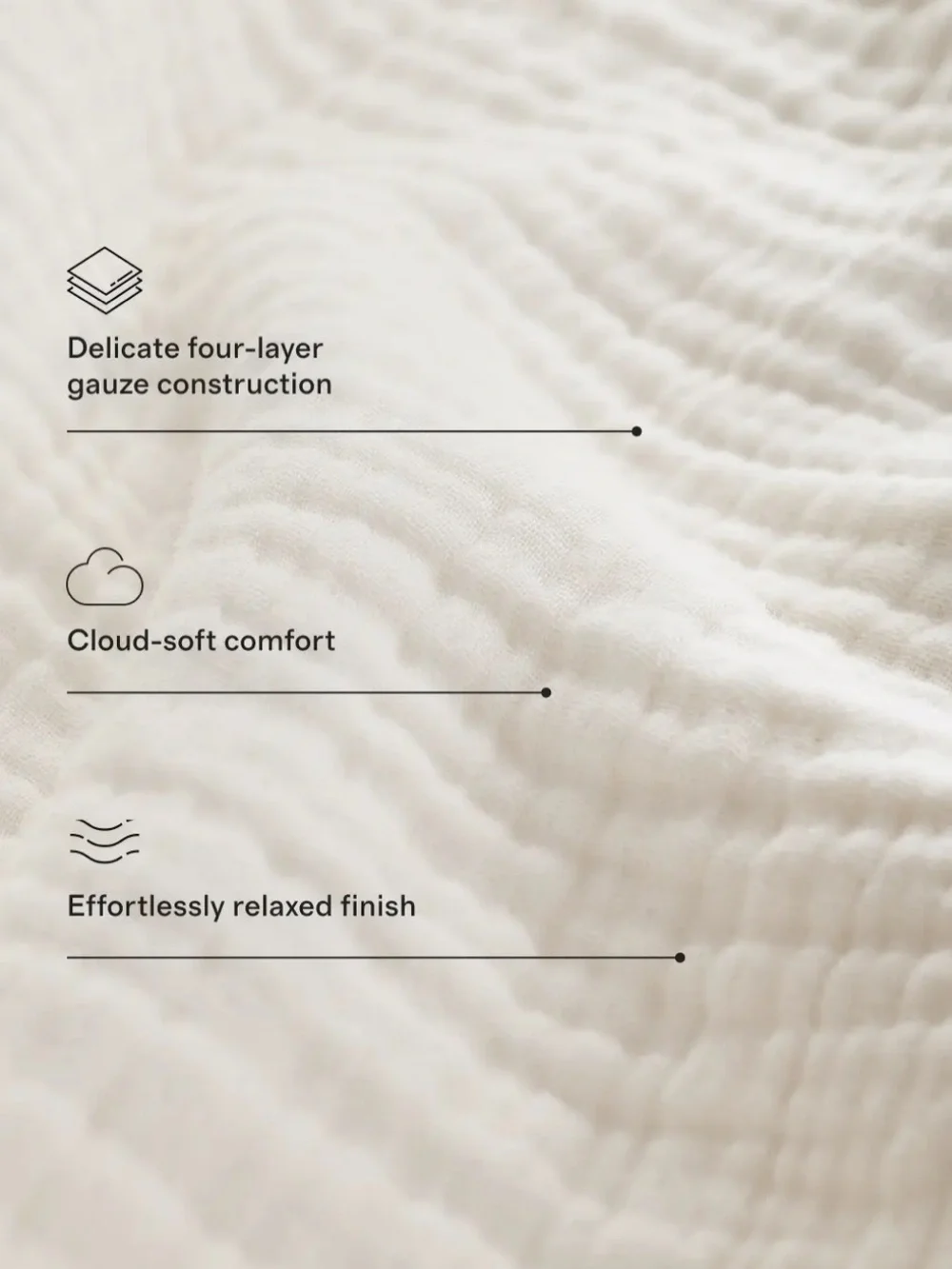 NWT Quince Undyed Organic Cotton Gauze Duvet Cover and Sham Set!